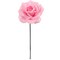 8" Pink Rose Picks - Artificial Flowers with 3.5" Lifelike Blooms, Ideal for Bouquets, Wreaths & Centerpieces - Perfect for Spring, Wedding & Event Decor, Floral Home by Artificial Flowers